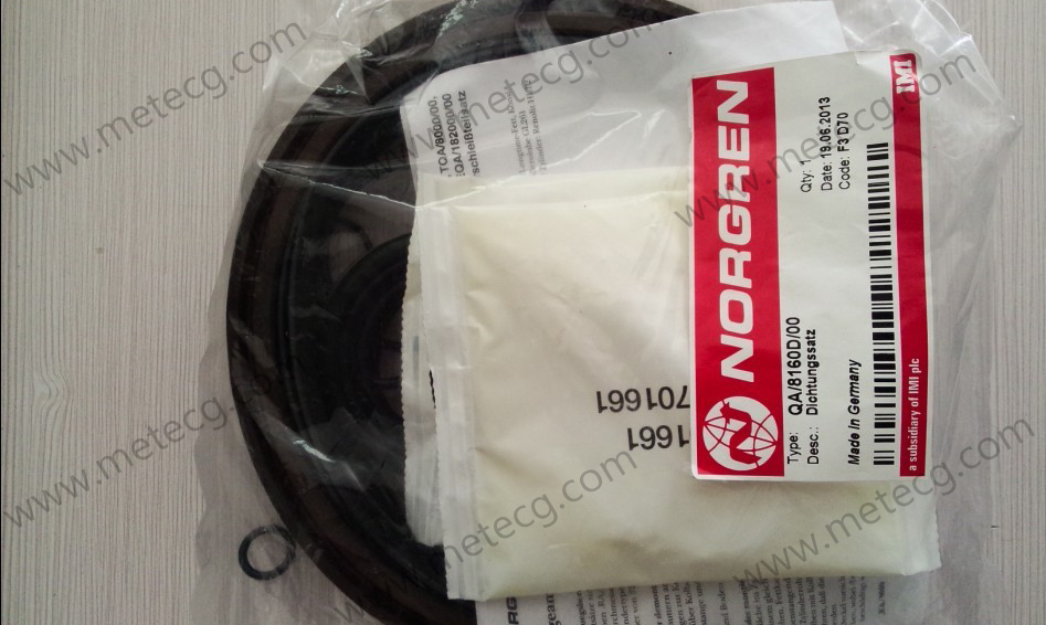 Norgren Cylinder Repair Kit_QA8160D0